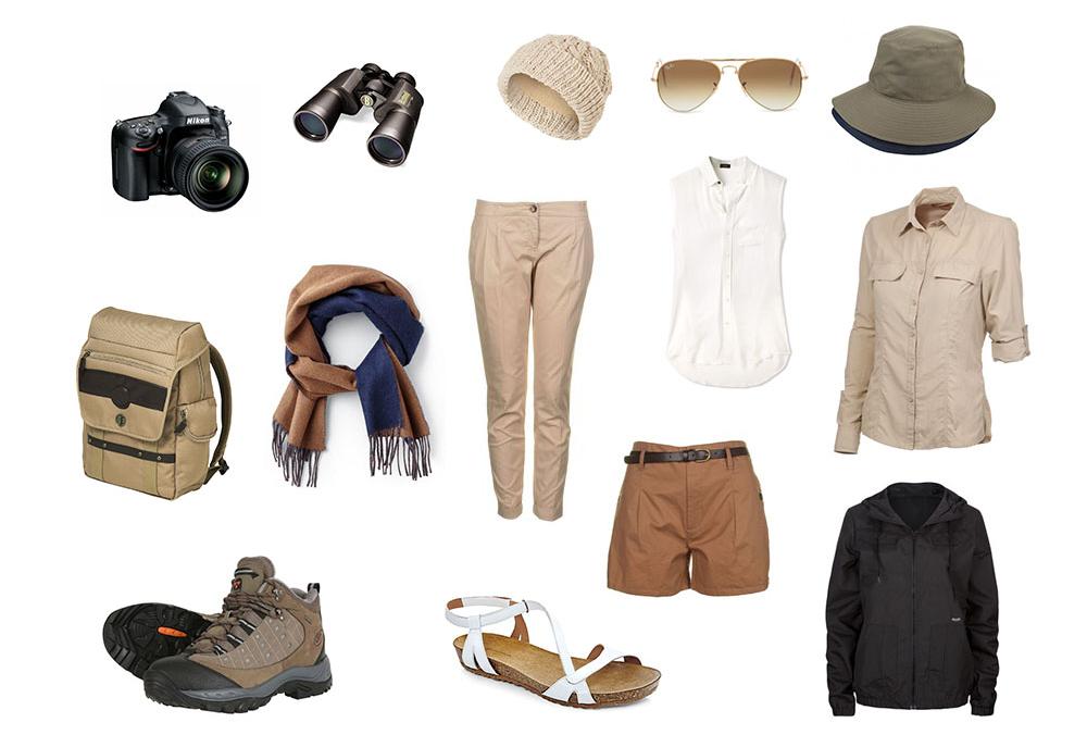 Kilipeak Adventure - Safari Packing List